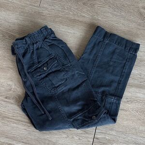 Zara Women’s Dark Gray Cargo Pants New Without Tags